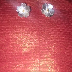 Sterling Stud cherry blossom earrings 🌸